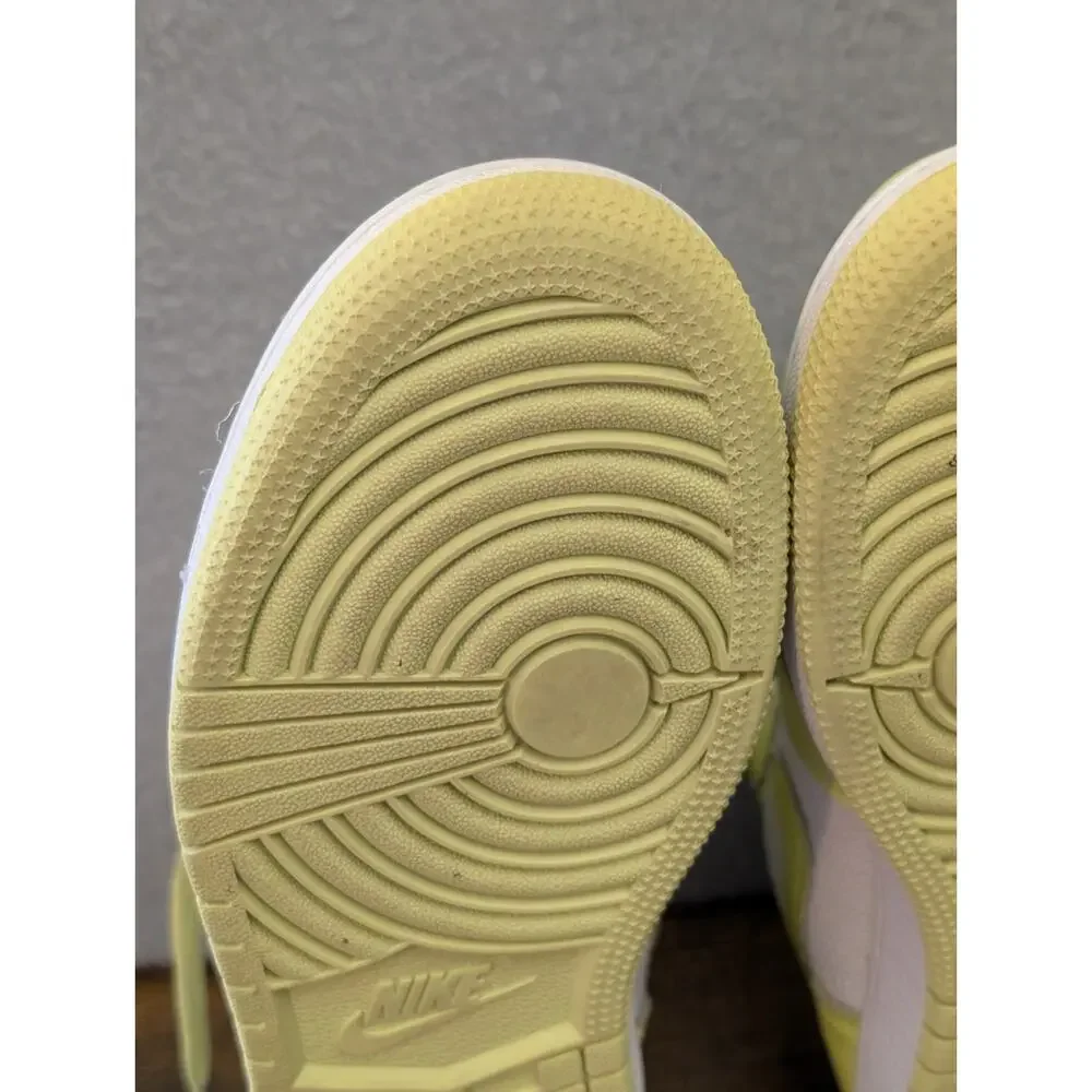 Nike Air Jordan 1 Low 6y Women's 8 Mens 7 Uk 6 SE White Limelight DH9619-103